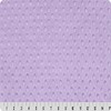 Pico Textiles 2 Yards Bolt - Lavender Minky Dimple Dot