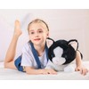 24" Weighted Stuffed Animals, 4.2lb Cute Weighted Plush Toy Throw