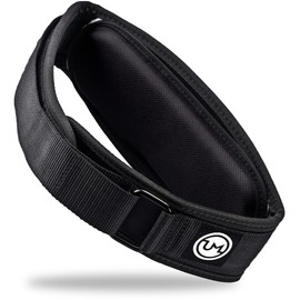 U-Makes Training Belt, Muscle Training Belt, Power Belt, Waist, Bench Press, Supervised by Bodybuilding Champions, Japanese Brand (M Size 28.0 - 33.9 inches (71 - 86 cm), Black)