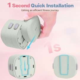 kisnbld Adjustable Dumbbell Set of 2, 4 in 1 Free Weights Dumbbells Set for Women with Fast Adjustment, Each 2lb 3lb 4lb 5lb Hand Weights Set for Home Gym & Outdoor Exercise Training