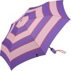 ESPRIT Pocket umbrella, Collegiate Stripe Deep Lavender, Automatic pocket umbrella