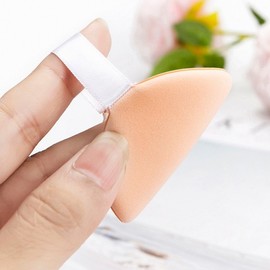 Washable Microfiber Air Cushion Puff for Foundation & Powder - Seamless Adhesion & Pore Coverage Hygienic Red 17ea