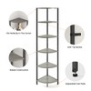 IRCPEN 6 Tier Corner Shelf, Industrial 63.1" Tall Ladder Corner