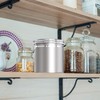 ENLOY 165oz Stainless Steel Airtight Canister for Kitchen, Large Flour