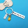Ximalun IVF Support Gifts IVF Pineapple Gifts Keyring Great Things