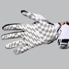 White Football Gloves Anti Slip Silicone Grip Sports Receiver Glove