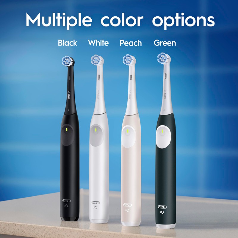 Oral-B iO Series 2 Rechargeable Electric Powered Toothbrush, Night Black