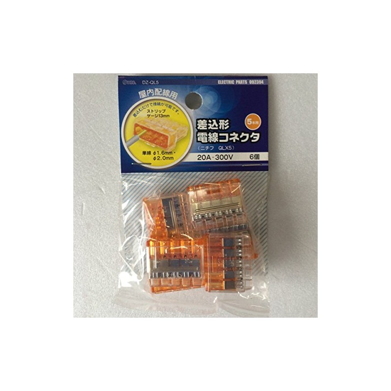 nitihu Bayonet shape Connectors QL5 6 Pcs