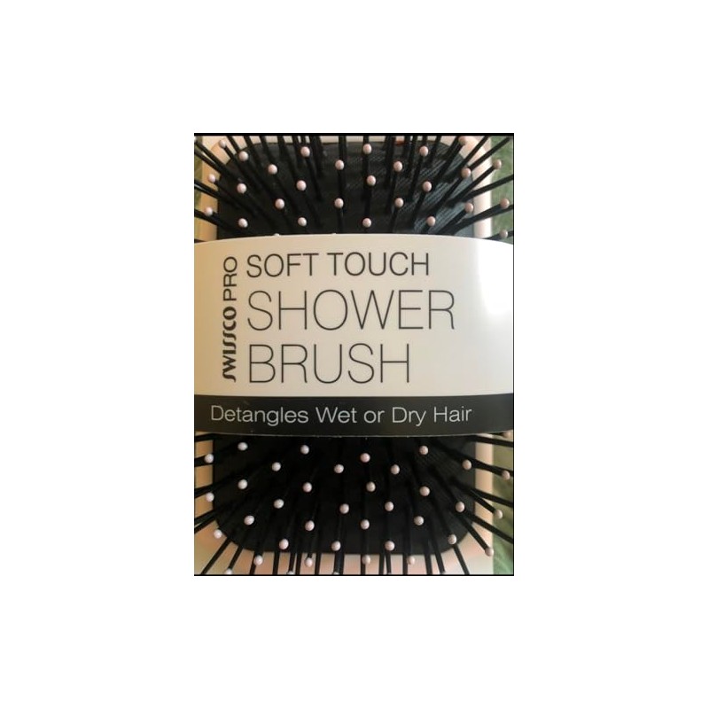 Swissco Pro Soft Touch Shower Hair Brush (Pale Ballet Pink)