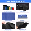Fikiro 6 Pcs Waterproof Dry Bags，Camping Travel Backpacking Dry Sacks