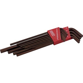 Gray Tools 68713XL 13 Piece SAE, Extra Long Arm S2 Hex Key Set.050-Inch-3/8-Inch