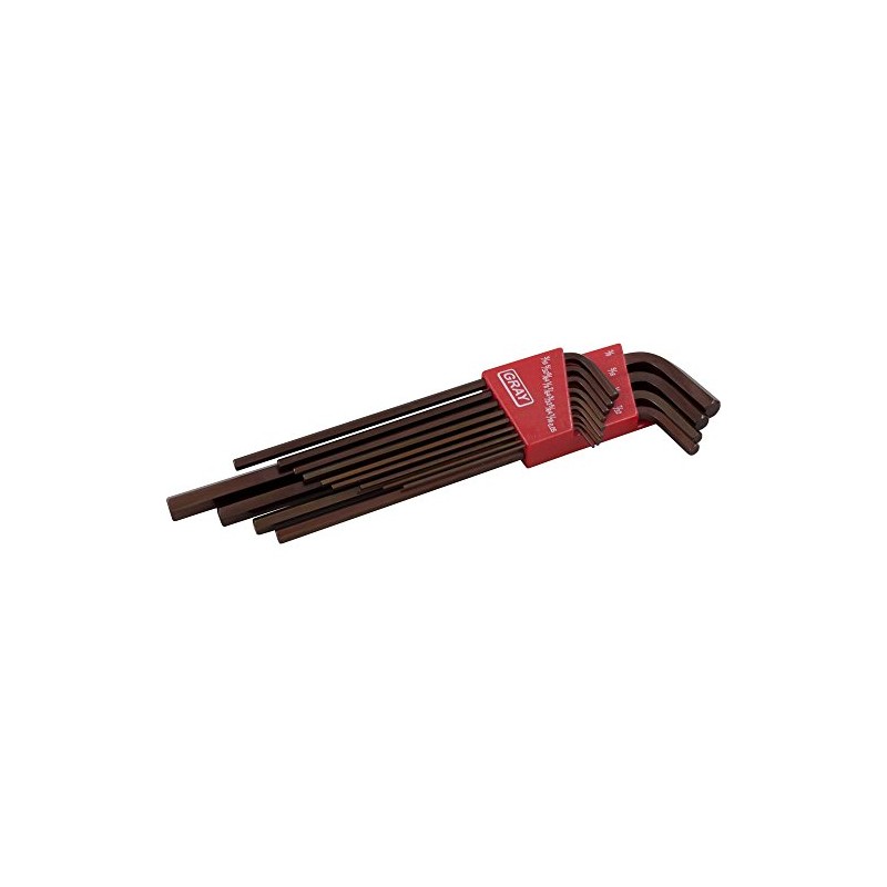 Gray Tools 68713XL 13 Piece SAE, Extra Long Arm S2