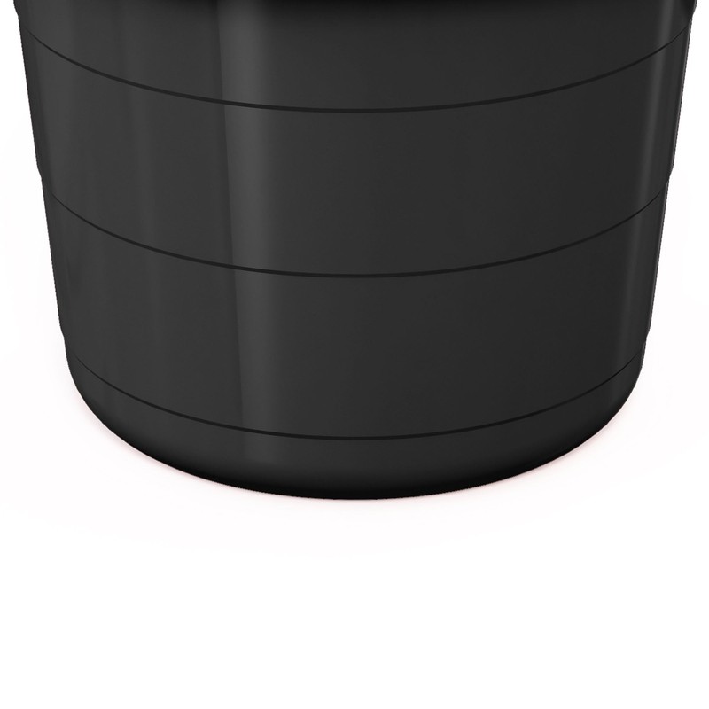Life Story Large 17 Gallon Flexible Plastic Storage Bucket Container