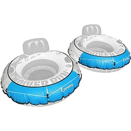 Bradley Heavy Duty River Tube Cover (2 Pack) | Compatible with Intex River Run, Inflatable River Tubes