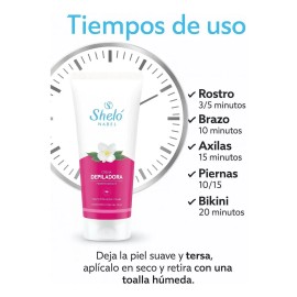 Sheló Nabel Crema Depiladora Piel Sensible