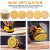 100 Pcs 125mm Sanding Discs Pads, Premium 8 Hole 150