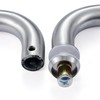 Ranbo Hardware 8" Back to Back Tubular Shower Door Pull