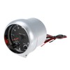 7 Led Colors Background Light 3.75'' Car Universal Black Tachometer