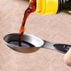DILISS Magnetic Measuring Spoons Set, Dual Sided, Stainless Steel, Fits