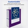 Avery Heavy-Duty View 3 Ring Binder, 2" One Touch EZD