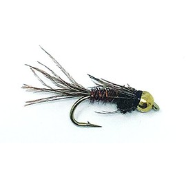 Creative Angler Gold Bead Head Flashback Pheasant Tail Fly Fishing Flies. 1 Dozen Flies (18)