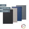 BRUNNEN Taschenkalender Mod. 712 2026 | A7, Kunststoff, sortiert