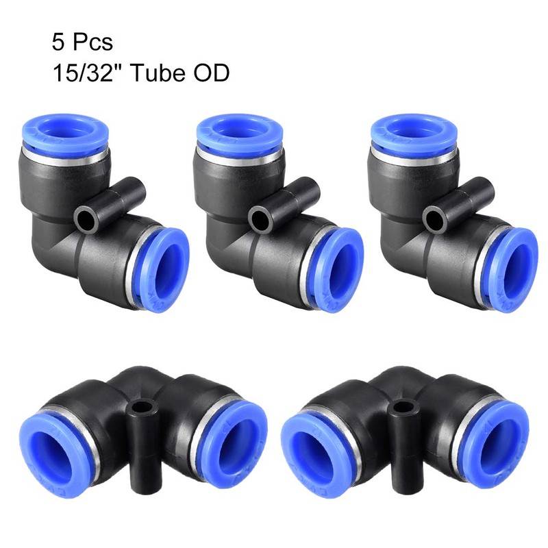 sourcing map Plastic Elbow Press for Pipe Fitting 12 mm