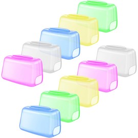 Artibetter 10 Uds. Fundas Para Cabezales De Cepillos De Dientes Estuche Portátil Para Cepillos De Dientes Tapa Protectora Para Cepillos De Dientes Funda Para Campamento Viaje Hogar Escuela