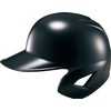 ZETT BHL308 Baseball Helmet for Soft Hitters, Black (1900), LEL