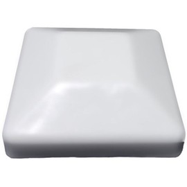 JSP Manufacturing 4X4 White Fence Post Plastic Cap- Pick a Pack (3 5/8 X 3 5/8) Fits 4 x 4 Nominal Fence Posts Wholesale/Bulk Pricing (1)