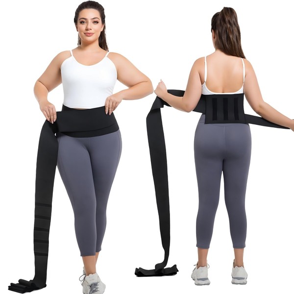 LoyMoo Waist Trainer for Women Plus Size 2025 Upgrade Adjust