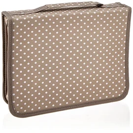 Artemio Kit with Clear Stamp Storage Binder, Fabric, Plastic, brown, 28 x 22 x 8 cm
