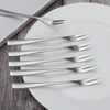 Asking 12-Piece Mini Fruit Fork, Stainless Steel Salad Forks