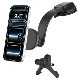 Belkin BoostCharge Magnetic Qi2 Car Air Vent Dashboard Fast Wireless Charger 15W