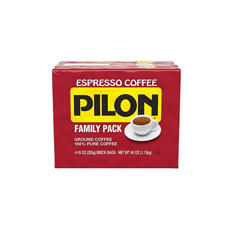 Cafe Pilon Espresso Coffee Family Pack, 4 ct./10 oz.