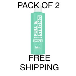 bhs 2 pc Bhs Full & Strong Anti Dandruff Shampoo 13.5 fl oz  Ex 05/25 Sealed