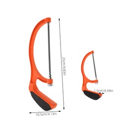 SHINEOFI 1 Set Mini Hacksaw Tool Portable Multi Functional DIY Saw for Woodworking Metalworking Projects Includes Blades for Enhanced Durability Convenience