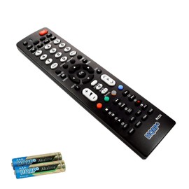 HQRP Remote Control Compatible with Hitachi LE55A6R9 LE55G508 LE55S606 LE55T516 LE55U516 LE55V707 LCD LED HD TV Smart 1080p 3D Ultra 4K Plasma