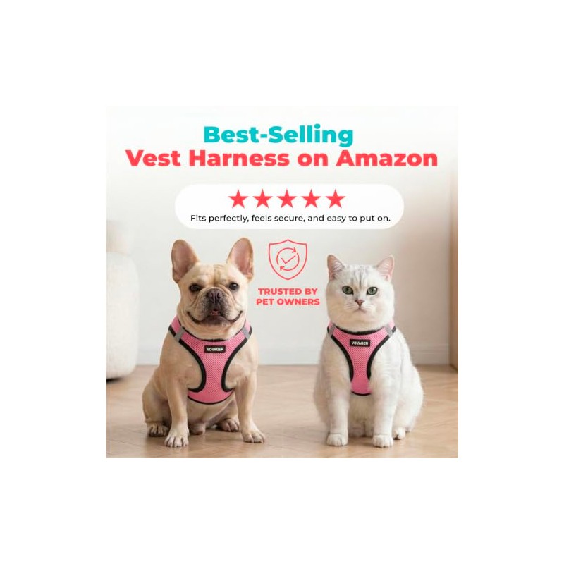 Best Pet Supplies Arnés Voyager Step-in Air de Malla para