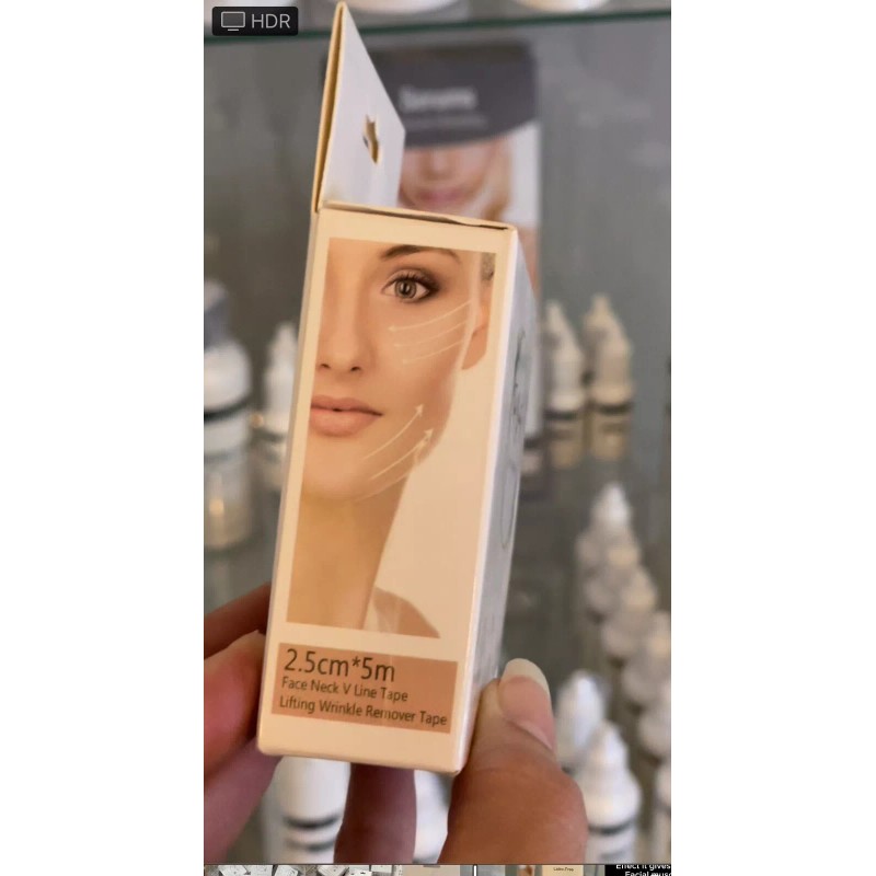 True Beauty Skin Expert Kinesiology Tape For Face Wrinkle Reducer