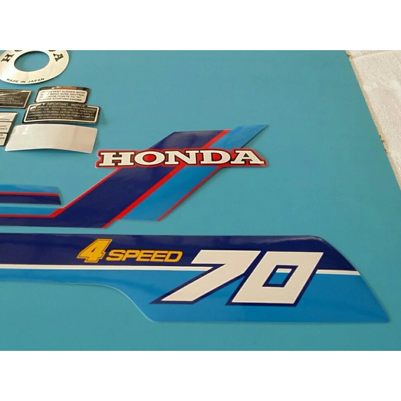 HONDA ATC70 1984 MODEL DECAL GRAPHIC SET (10 DECALS) (#*h03)
