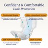 NorthShore DynaDry Supreme Liners Incontinence for Women and Men, Large,