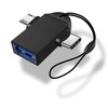 Xingdianfu 2 in 1 Micro USB/USB-C to USB 3.0 Adapter