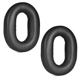 For Plantronics 2Pcs Black Ear Pads Cushions For Plantronics BackBeat FIT 6100 Headphones