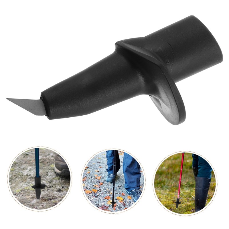 KICHOUSE Trekking Pole Pole Tips Replacement Cane Replacement Hiking Poles