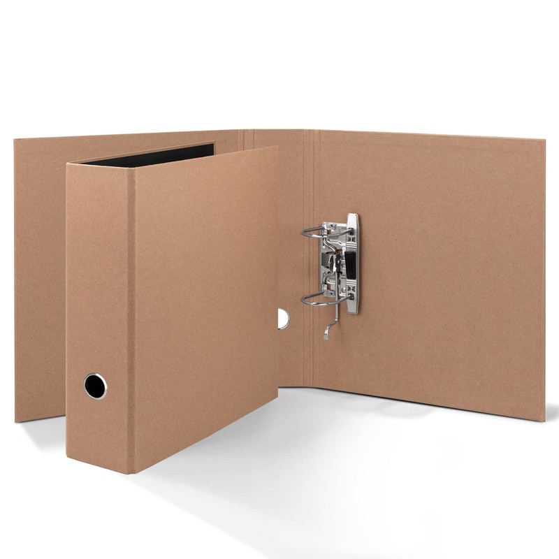 S.O.H.O. 1317452620 A4 Kraft Lever Arch File, Silver