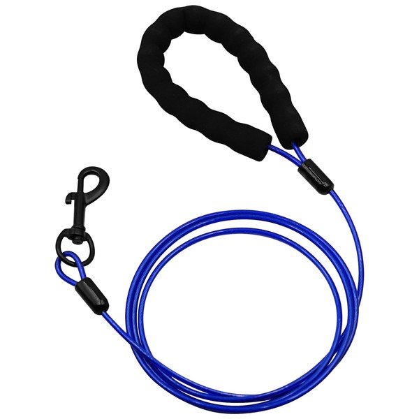 SUNDEE Chew Proof Dog Lead with Comfortable Padded Handle 1.2/1.5/1.8m,