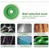 AIMALL 10 PCS Wool Buffing Wheels for Angle Grinder, 3.86x0.63x0.31