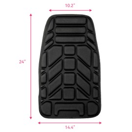 Wacece Air Seat Cushion Padded Seat Cover Cooling Breathable 3D Mesh Universal for ATV Motorcycles