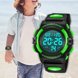 BEN NEVIS Kids Watches, Boys Digital Outdoor Sport Watch Multifunction Waterproof Digital Watch with LED Light Alarm and Calendar Date for 6-15 Year Old Boys Kids